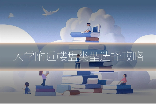 大学附近楼盘类型选择攻略