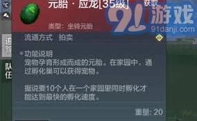 妄想山海应龙获取攻略：捕捉方法详解