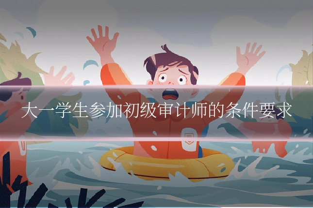大一学生参加初级审计师的条件要求