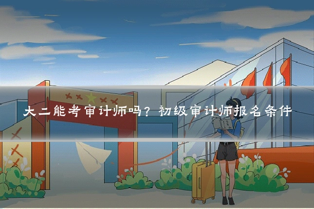 大二能考审计师吗?初级审计师报名条件