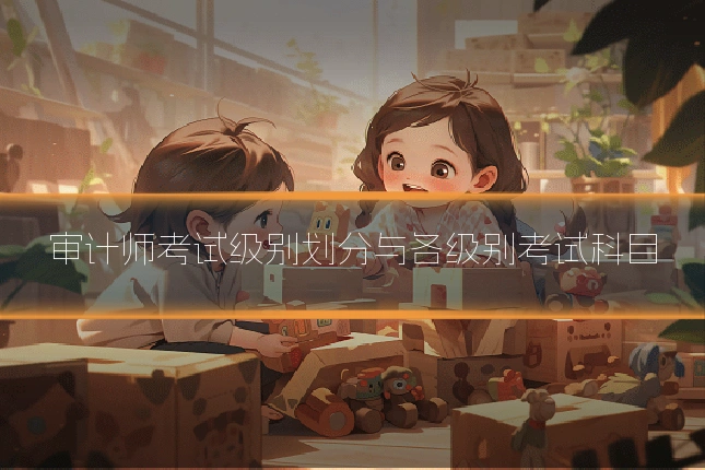 审计师考试级别划分与各级别考试科目