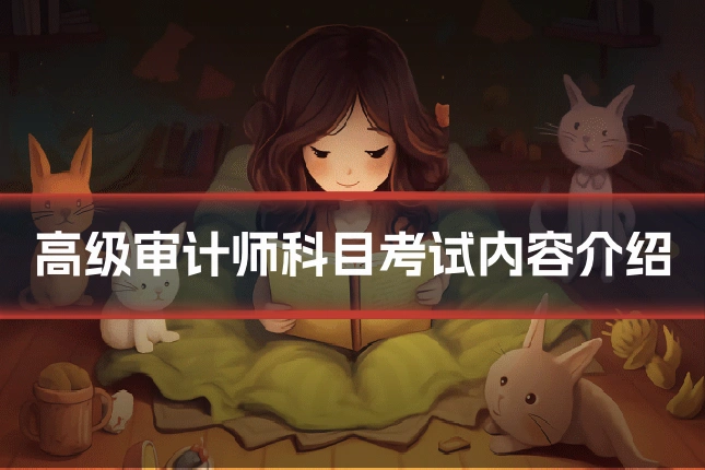 高级审计师科目考试内容介绍