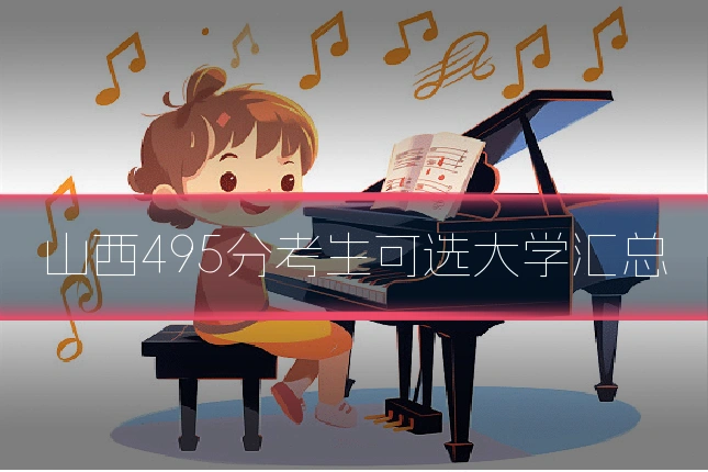 山西495分考生可选大学汇总