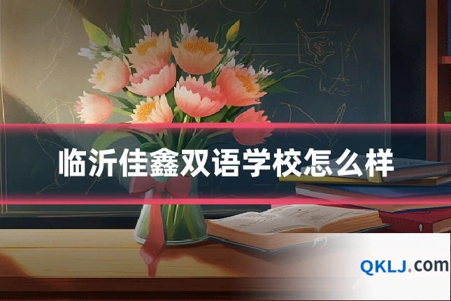 临沂佳鑫双语学校怎么样