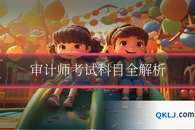 审计师考试科目全解析