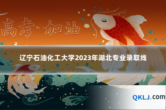 辽宁石油化工大学2023年湖北专业录取线