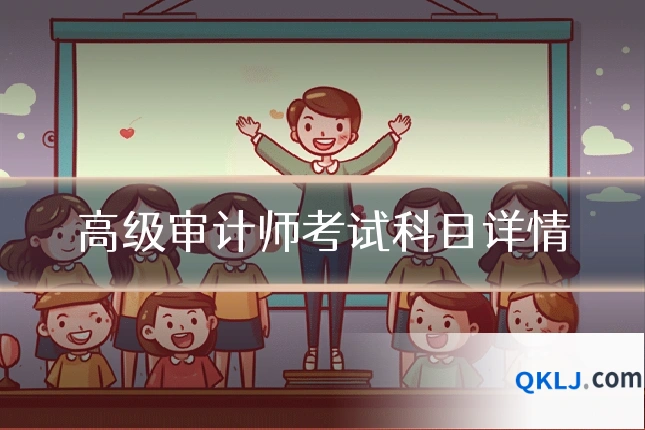 高级审计师考试科目详情