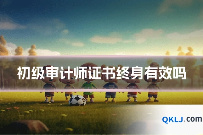 初级审计师证书终身有效吗