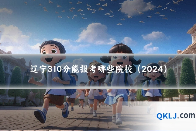 辽宁310分能报考哪些院校(2024)