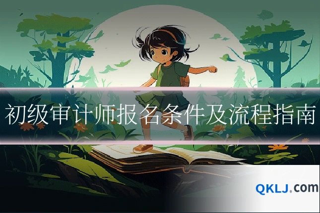 初级审计师报名条件及流程指南