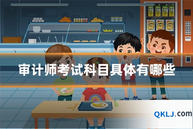 审计师考试科目具体有哪些