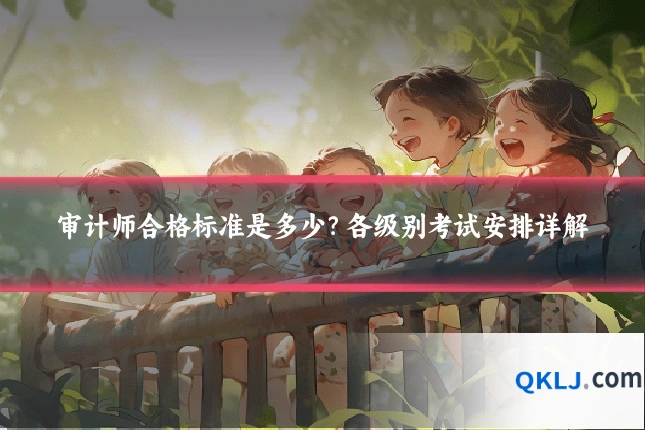 审计师合格标准是多少？各级别考试安排详解