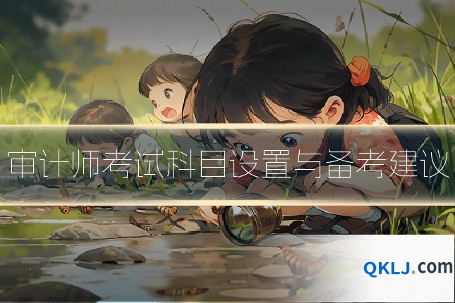 审计师考试科目设置与备考建议