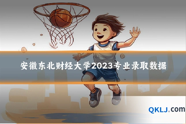 安徽东北财经大学2023专业录取数据