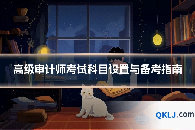 高级审计师考试科目设置与备考指南
