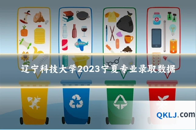 辽宁科技大学2023宁夏专业录取数据