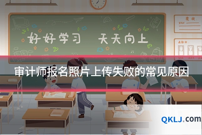审计师报名照片上传失败的常见原因