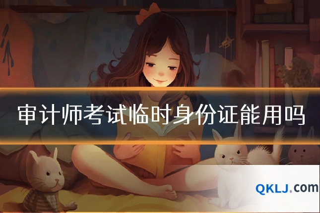 审计师考试临时身份证能用吗