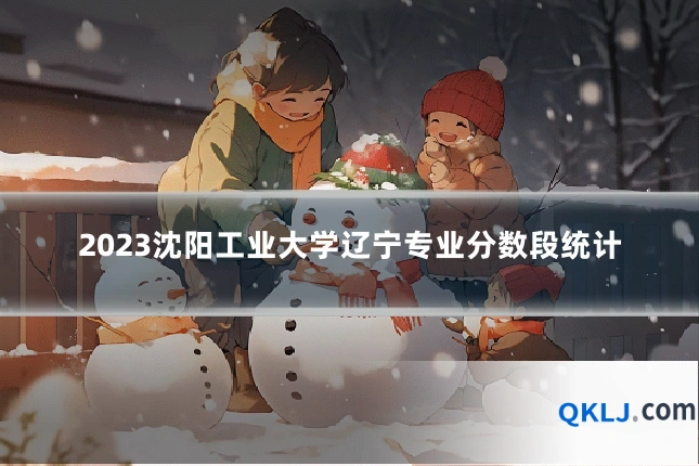 2023沈阳工业大学辽宁专业分数段统计