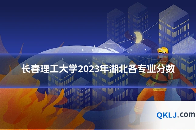 长春理工大学2023年湖北各专业分数