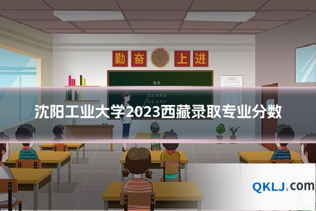沈阳工业大学2023西藏录取专业分数