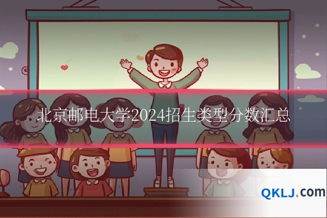 北京邮电大学2024招生类型分数汇总