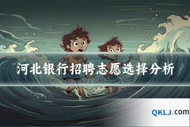 河北银行招聘志愿选择分析