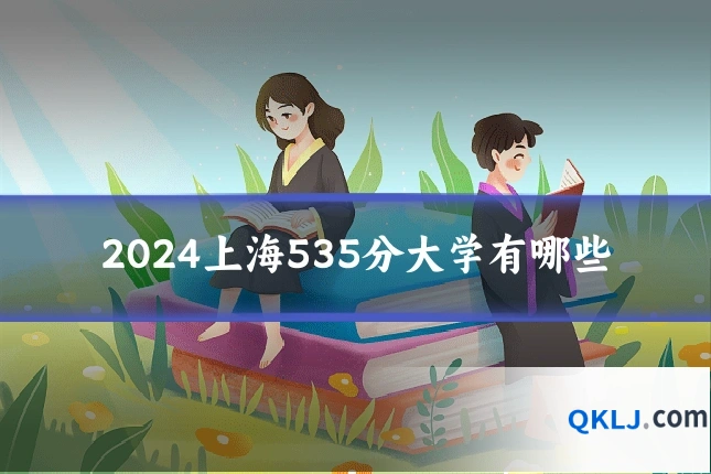2024上海535分大学有哪些