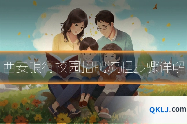 西安银行校园招聘流程步骤详解