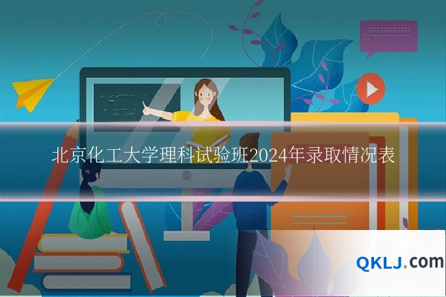 北京化工大学理科试验班2024年录取情况表