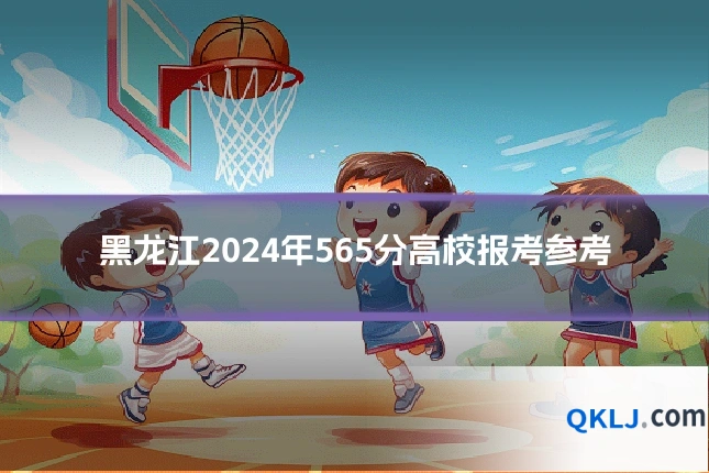 黑龙江2024年565分高校报考参考