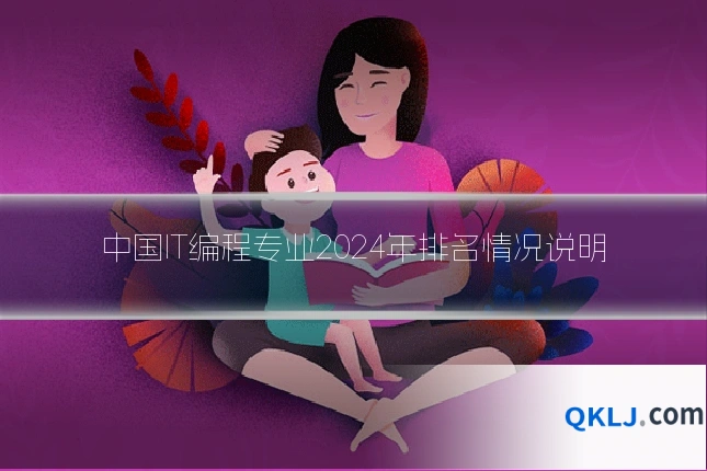 中国IT编程专业2024年排名情况说明