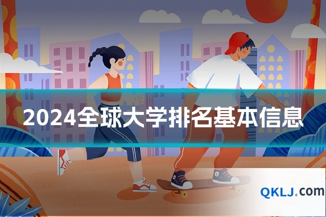 2024全球大学排名基本信息