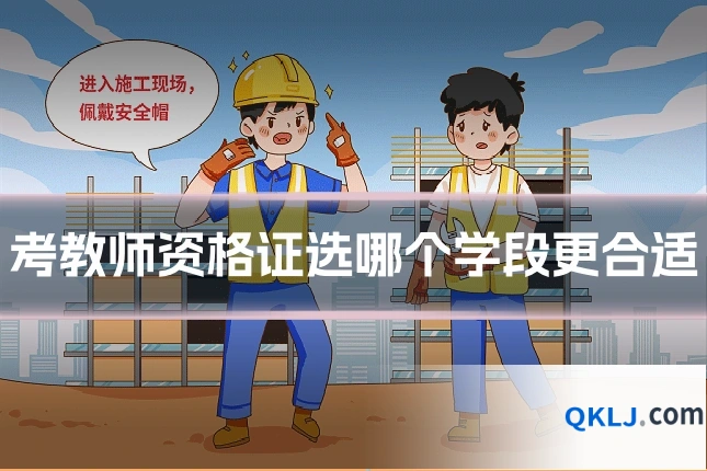 考教师资格证选哪个学段更合适