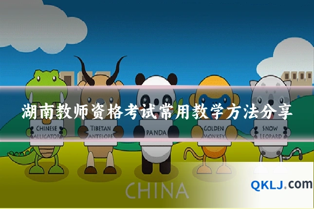湖南教师资格考试常用教学方法分享