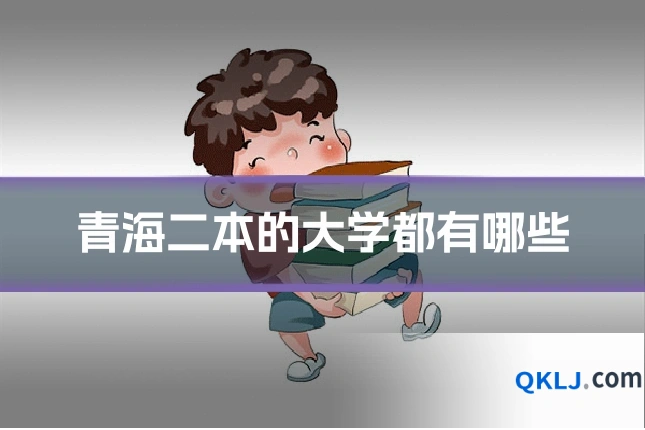 青海二本的大学都有哪些