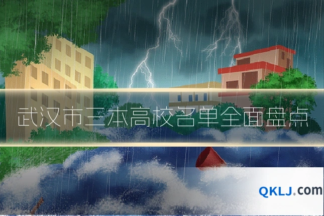 武汉市三本高校名单全面盘点
