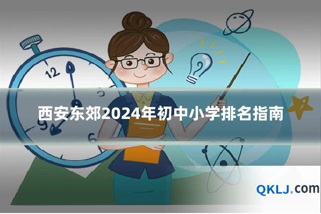 西安东郊2024年初中小学排名指南