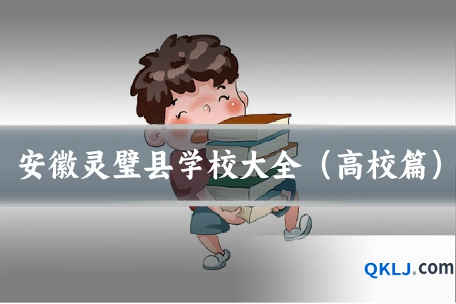 安徽灵璧县学校大全(高校篇)