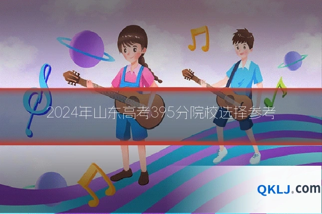 2024年山东高考395分院校选择参考