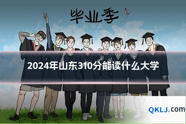 2024年山东310分能读什么大学