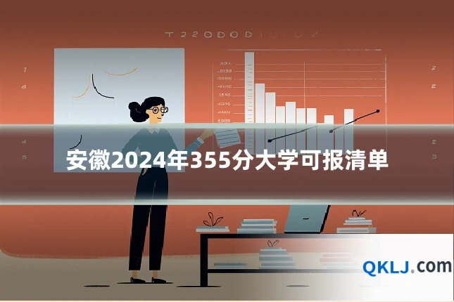 安徽2024年355分大学可报清单