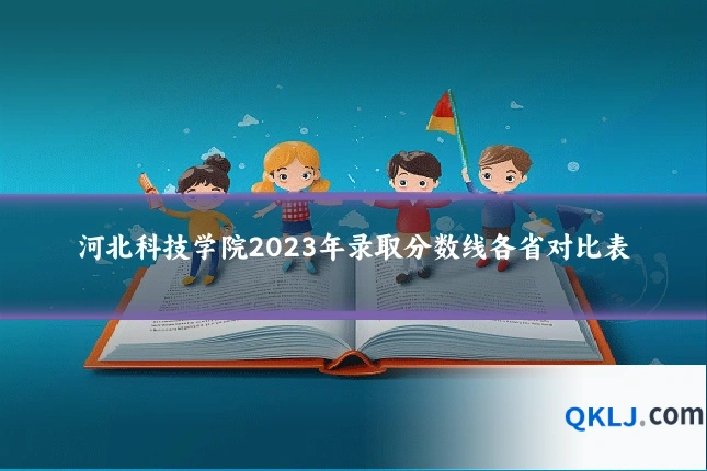 河北科技学院2023年录取分数线各省对比表