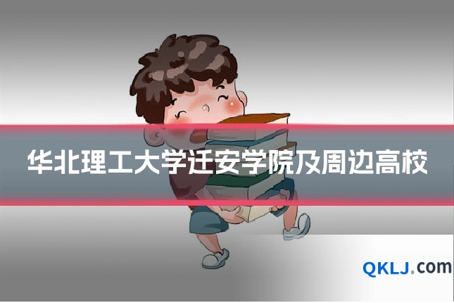 华北理工大学迁安学院及周边高校