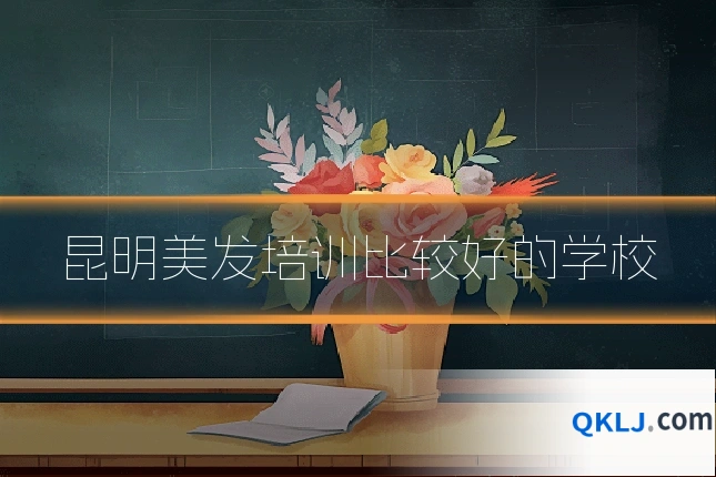 昆明美发培训比较好的学校