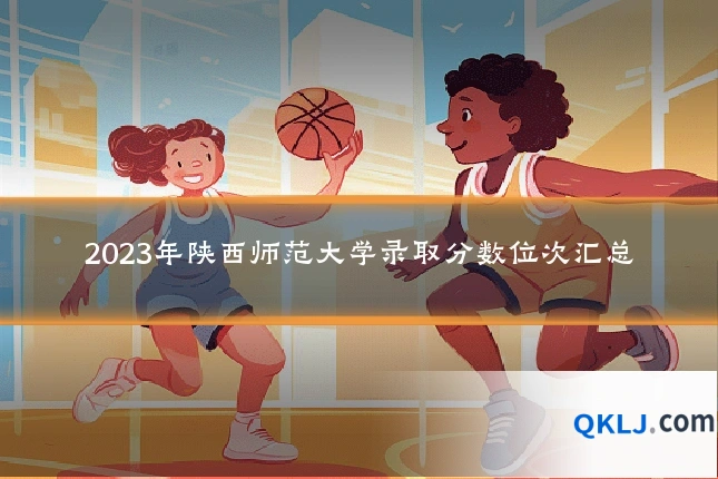 2023年陕西师范大学录取分数位次汇总