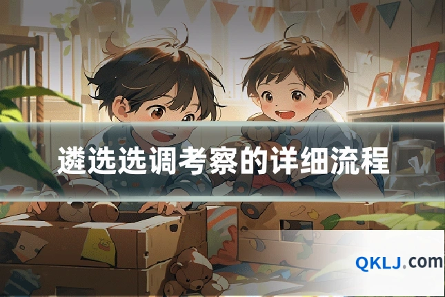 遴选选调考察的详细流程