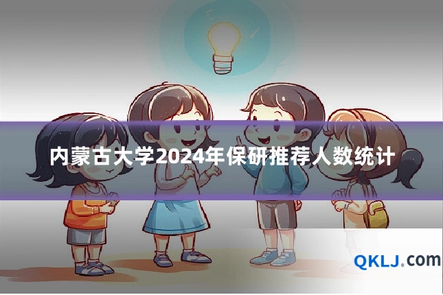 内蒙古大学2024年保研推荐人数统计