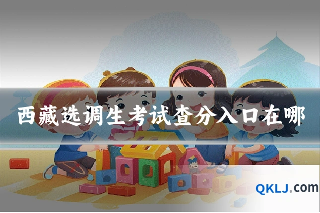 西藏选调生考试查分入口在哪