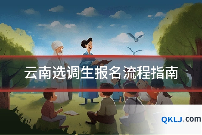 云南选调生报名流程指南